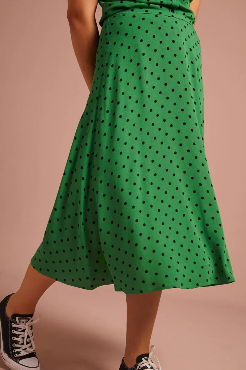 King Louie Juno Skirt Pablo Very Green