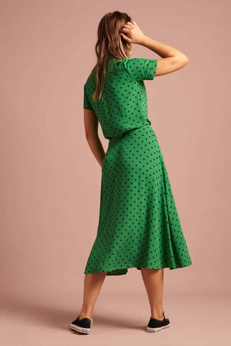 King Louie Juno Skirt Pablo Very Green