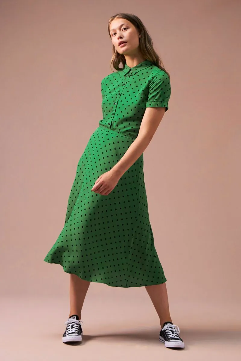 King Louie Juno Skirt Pablo Very Green