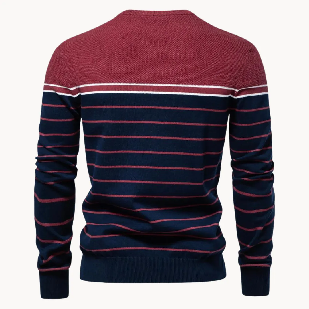Mariner - Striped Cotton Sweater