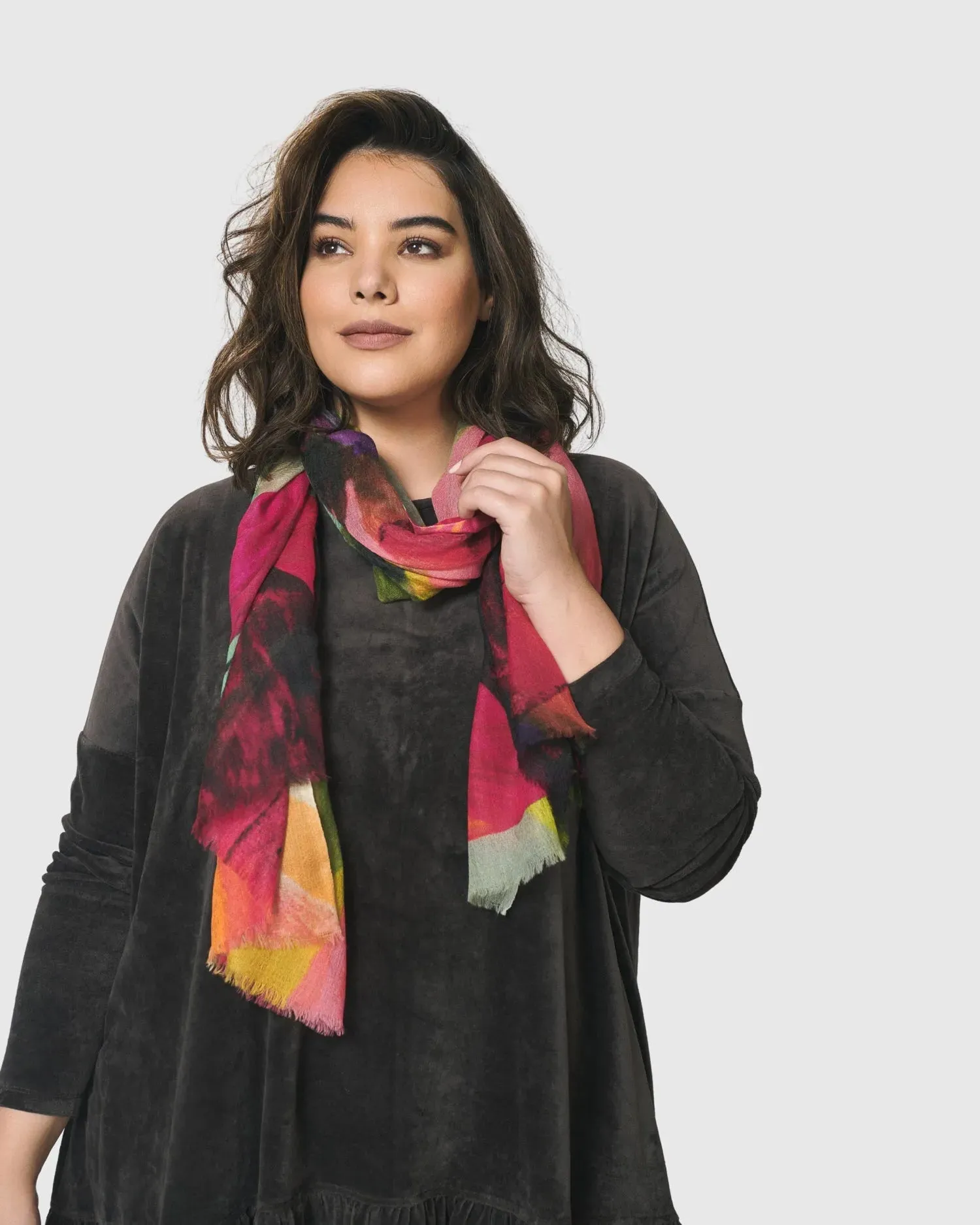 Museum Piece Scarf, Leaves
