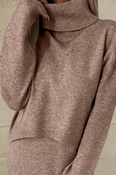 Slay The Day Sleeveless Dress And Sweater Set