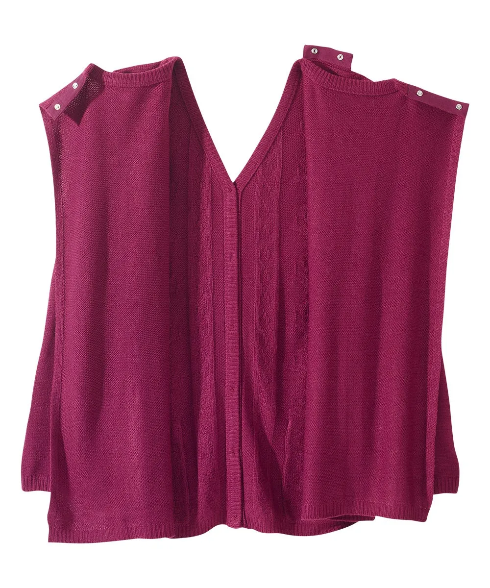 Women's Open Back Cardigan