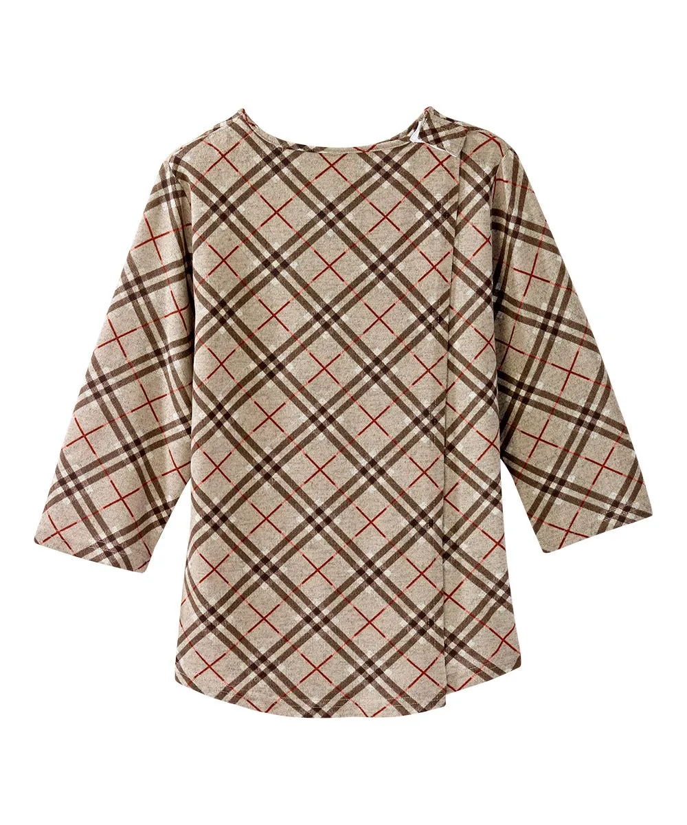 Women's Open Back Soft Sweater Knit Top